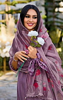 Malvika Purple Embroidered Salwar Suit Malvika Purple Embroidered Salwar Suit