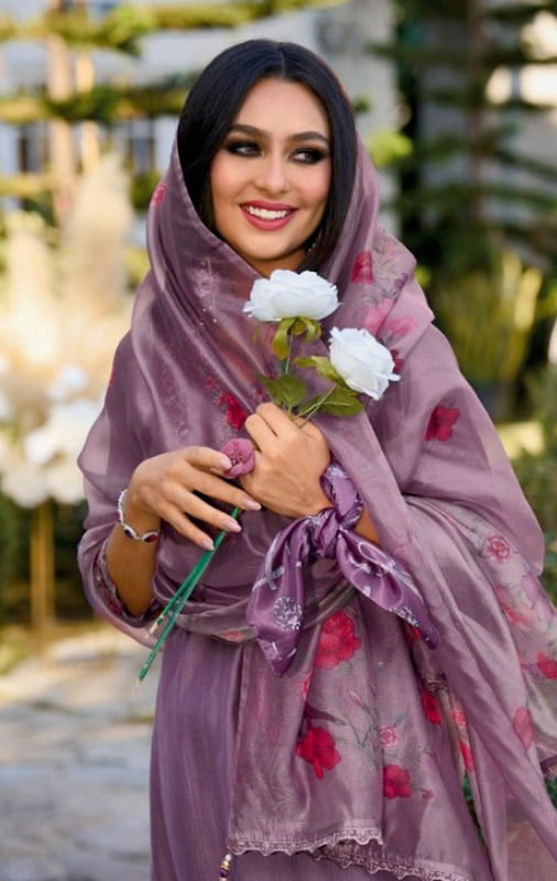 Malvika Purple Embroidered Salwar Suit Malvika Purple Embroidered Salwar Suit